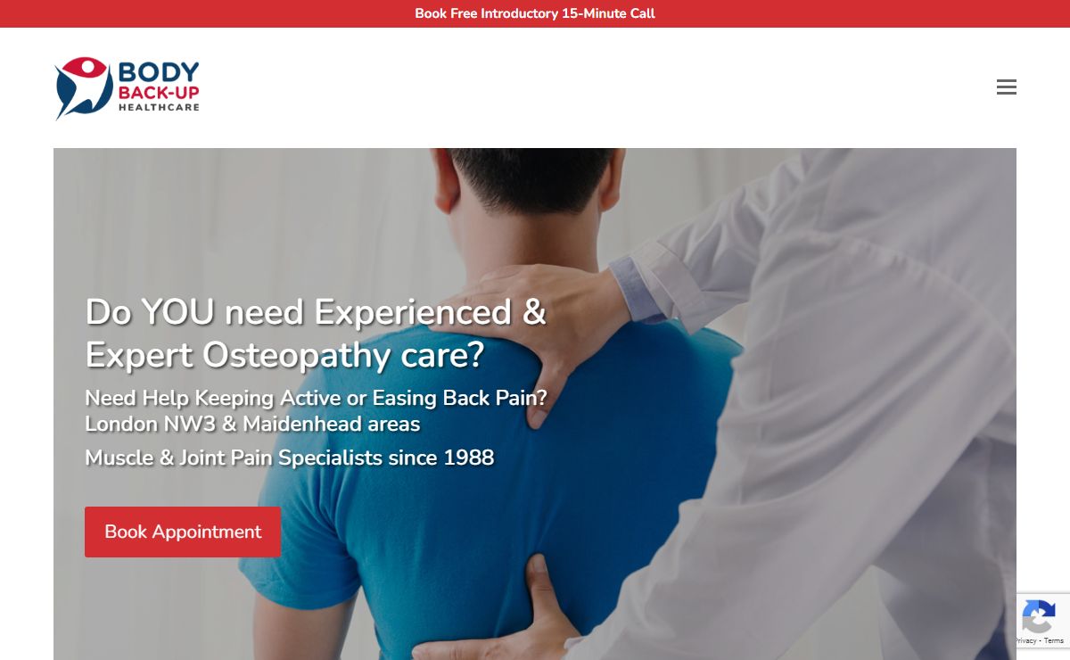 Body Back Up | Osteopaths | Sports Injury Clinic