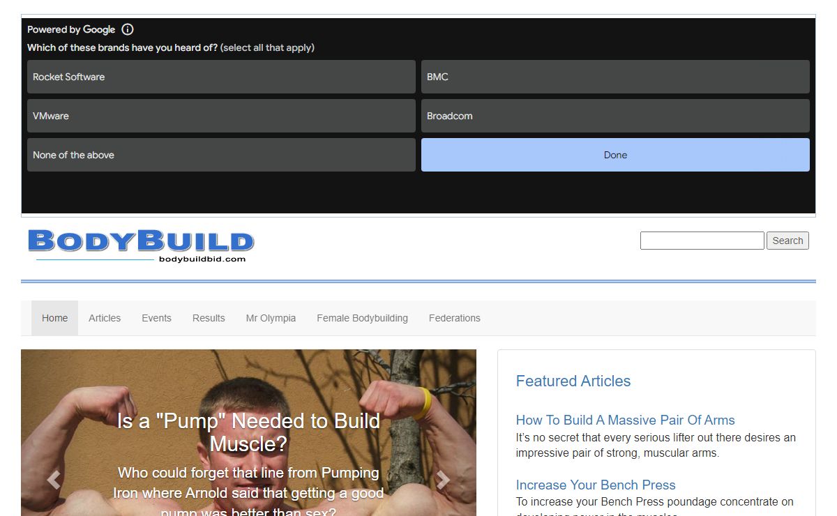 Bodybuild - Bodybuilding Fitness and Health Resource. Build your Body with us