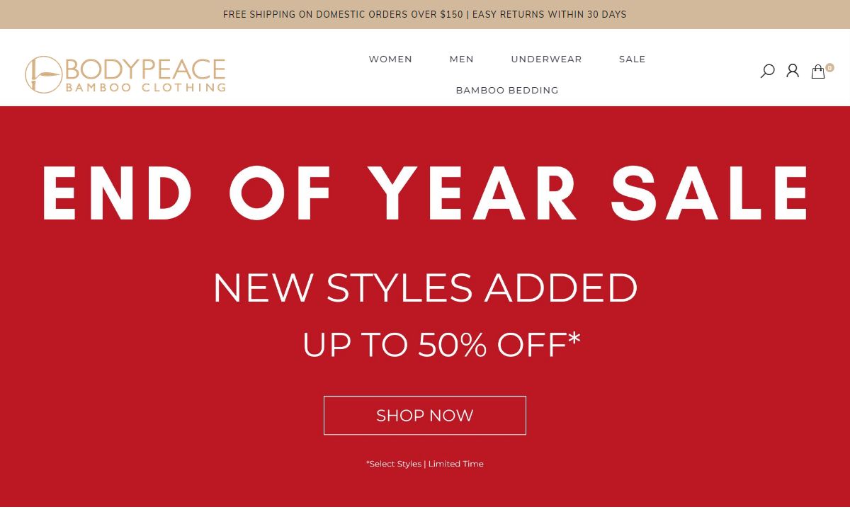 Bodypeace Bamboo Clothing – Ethical and Sustainable Clothing