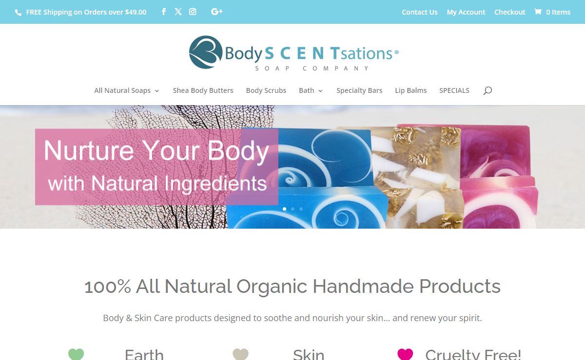 Body Scentsations | Nature's Essence, Crafted by Hand: Elevate Your Bathing Experience with our Handmade, Natural Soap & Body Products.