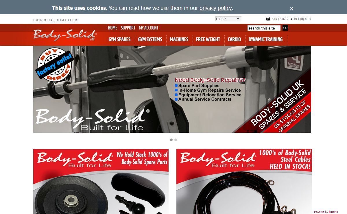 Body-Solid UK | Body-Solid® Fitness OFFICIAL UK SITE