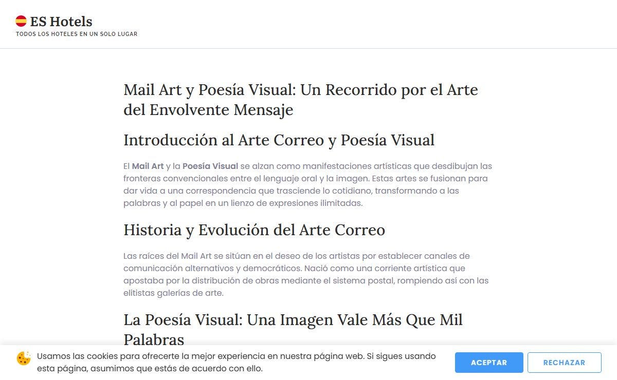 Mail Art y Poesía Visual: Un Recorrido por el Arte del Envolvente Mensaje