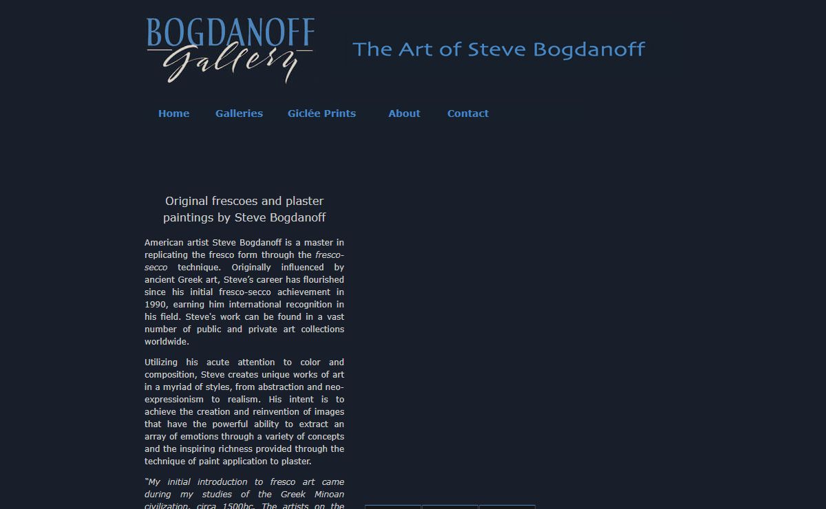 The Lost Art of Fresco and Plaster Painting Recaptured by Artist Steve Bogdanoff