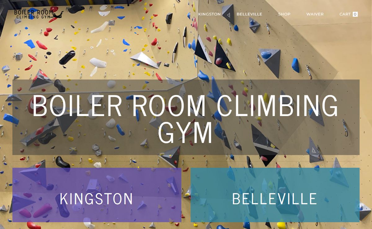 The Boiler Room Climbing Gym - Home