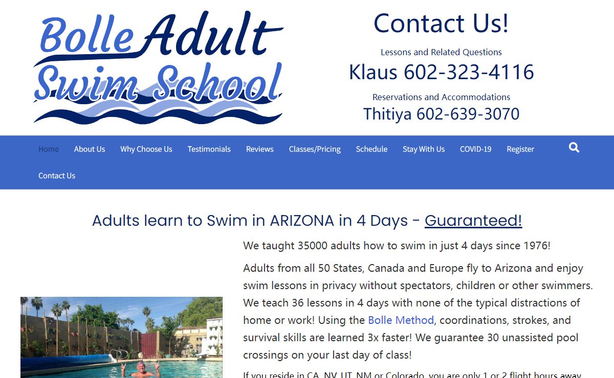 Adult Swim School - Bolle Adult Swim School