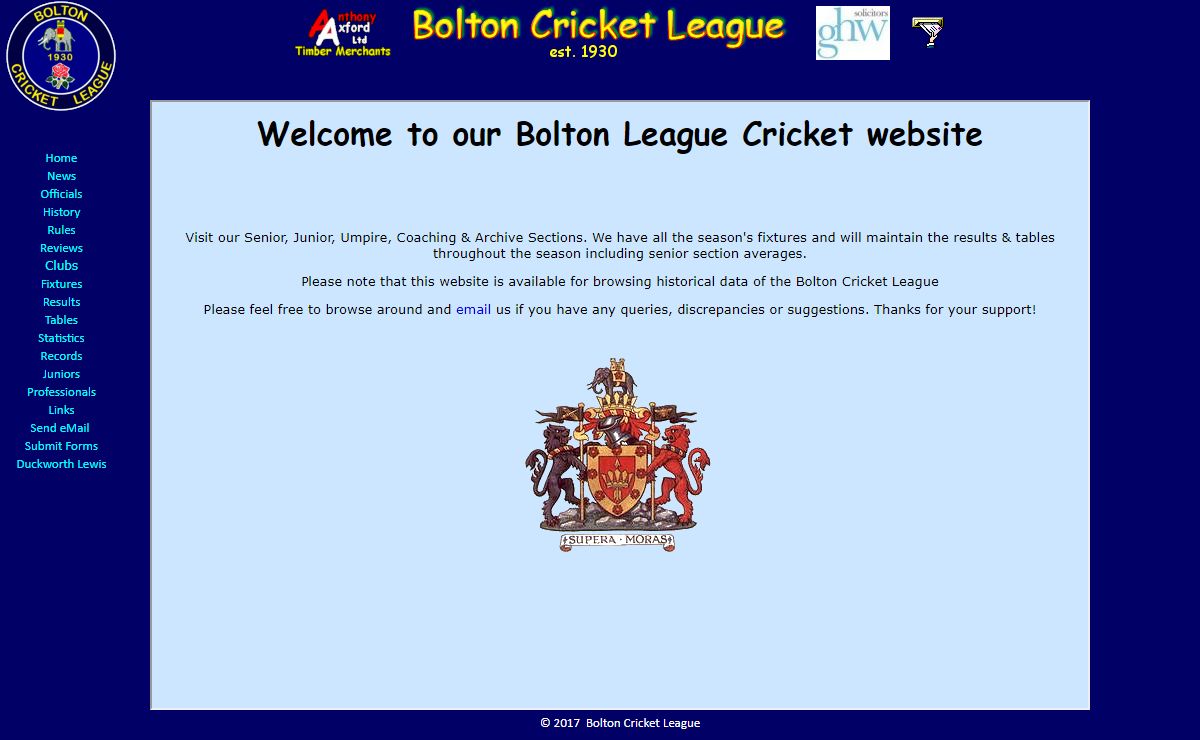 Bolton Cricket League