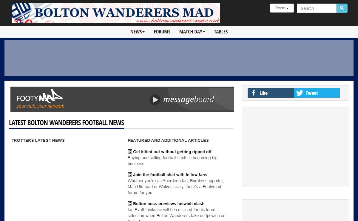 Bolton Wanderers News - Bolton Wanderers Mad