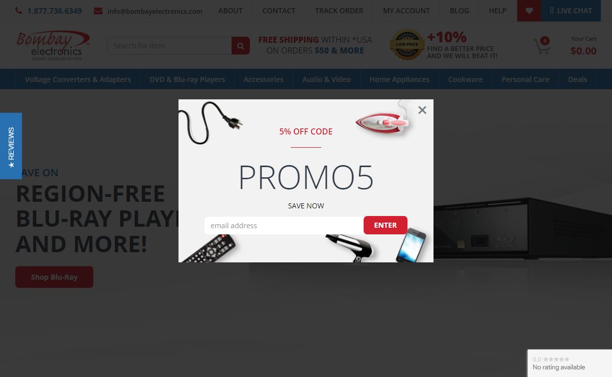 Bombay Electronics Chicago | 220 Volt Electronics & More