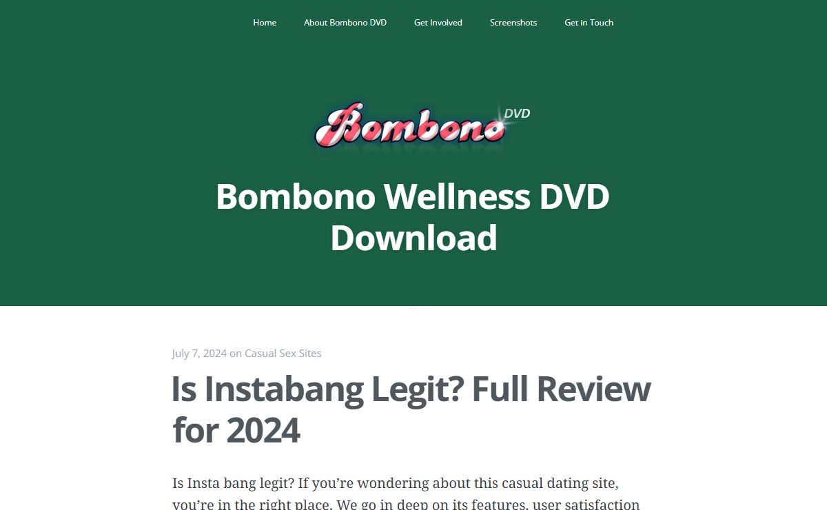 Bombono Wellness DVD Download – DVDs for Wellness Warriors