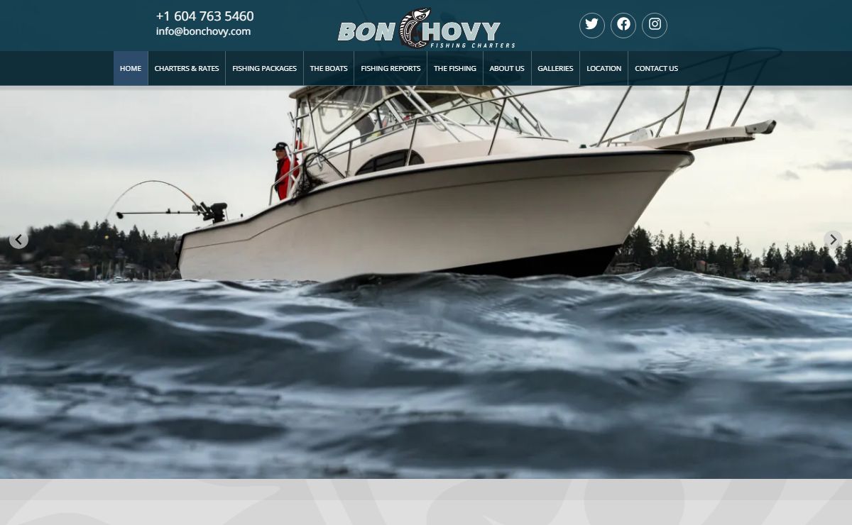 Vancouver BC Salmon Fishing Charters - Bon Chovy Salmon Fishing Charters