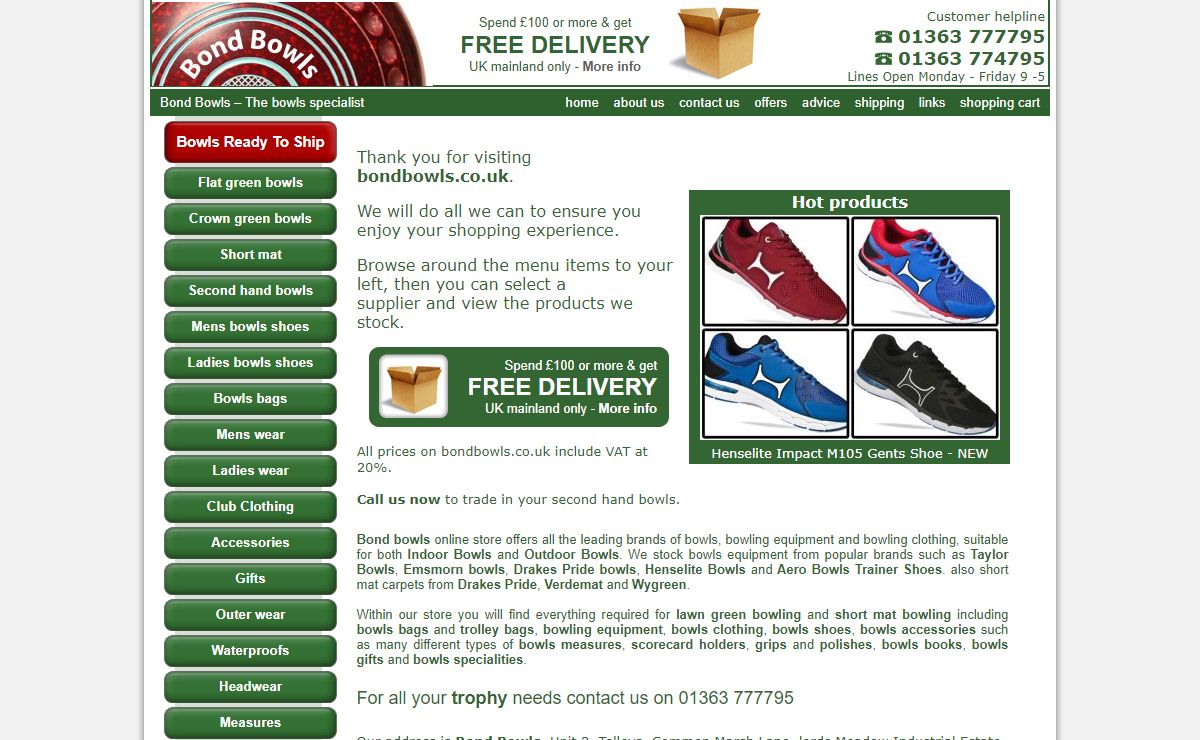 Bond Bowls | Bowls Equipment Clothing and Accessories