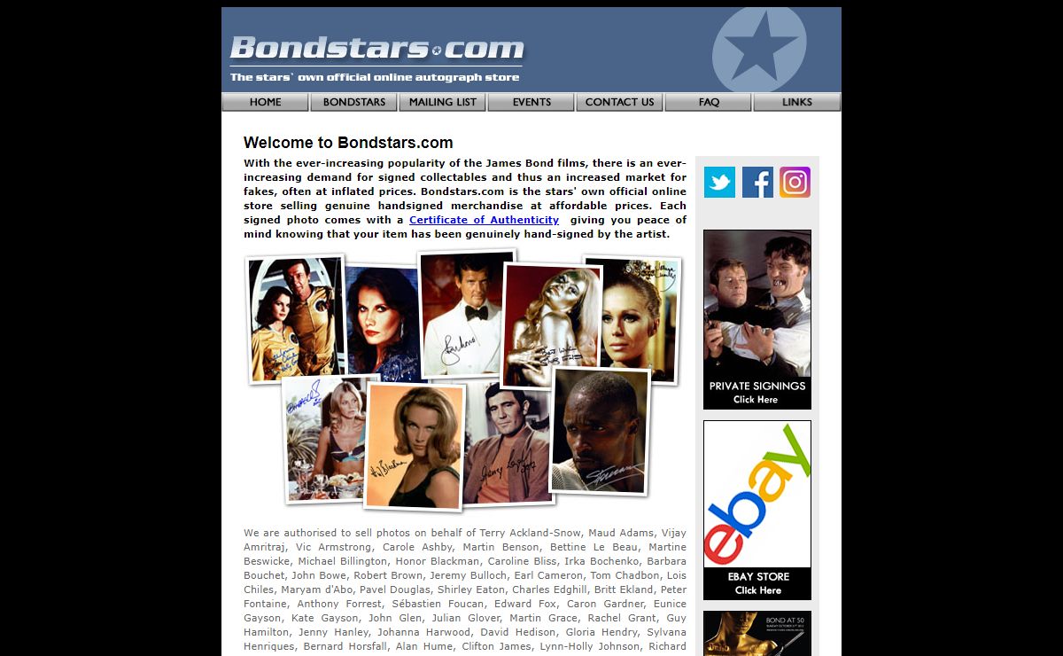 Bondstars.com | Home