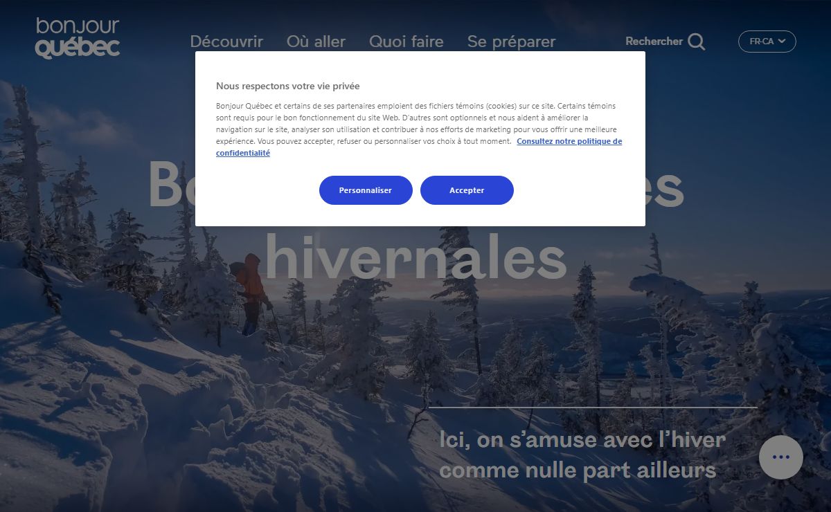 Tourisme et vacances au Québec, Canada | Site touristique officiel du gouvernement du Québec | Bonjour Québec