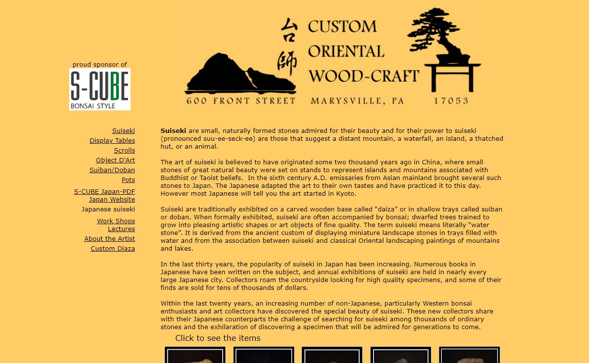 Custom Oriental Wood-Craft