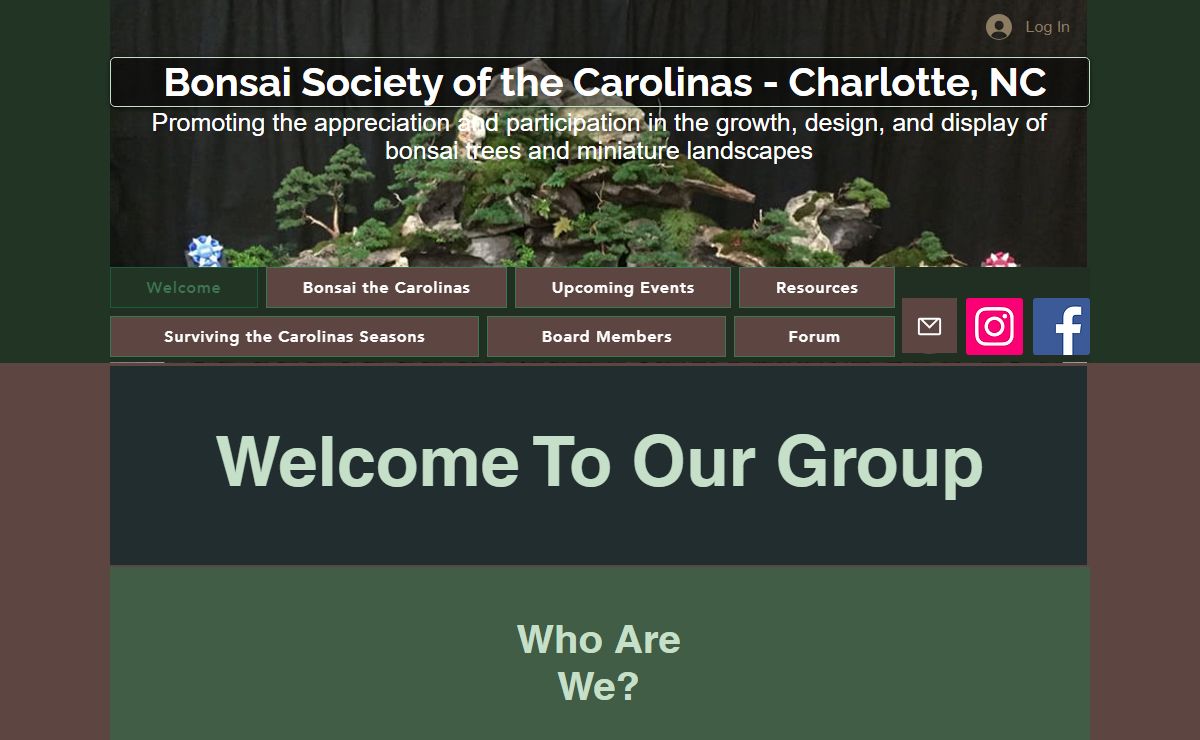 Welcome | Bonsai Carolinas