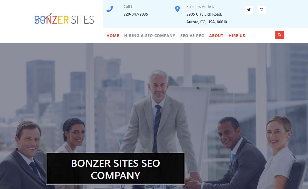 Bonzer Sites SEO Company - High-Ranking SEO Services