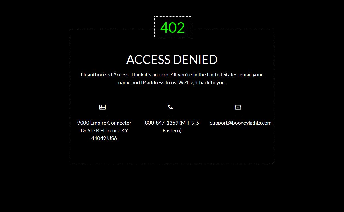 ACCESS DENIED