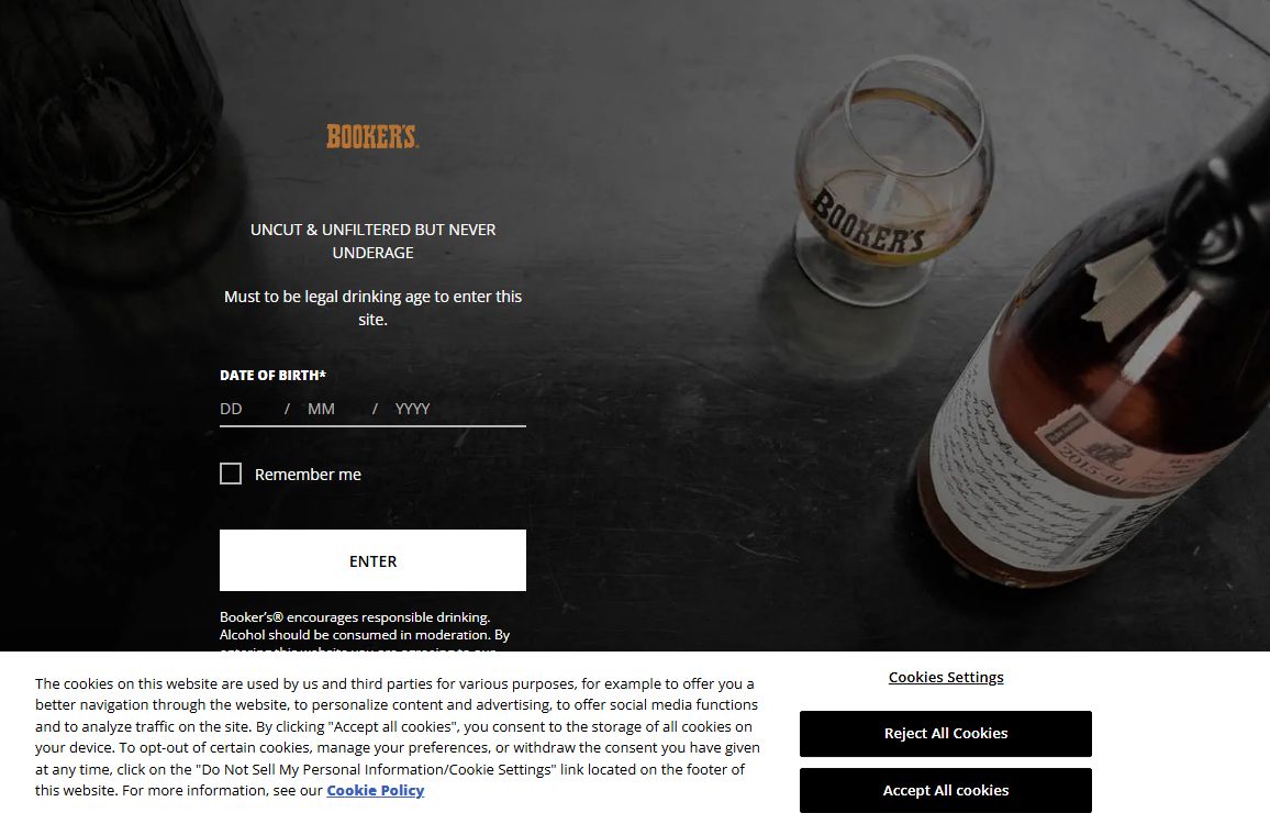 Small Batch Kentucky Bourbons | Booker's Bourbon