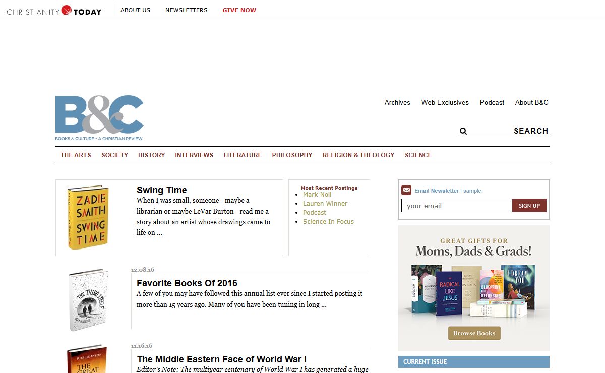 Books and Culture | A Christian Review