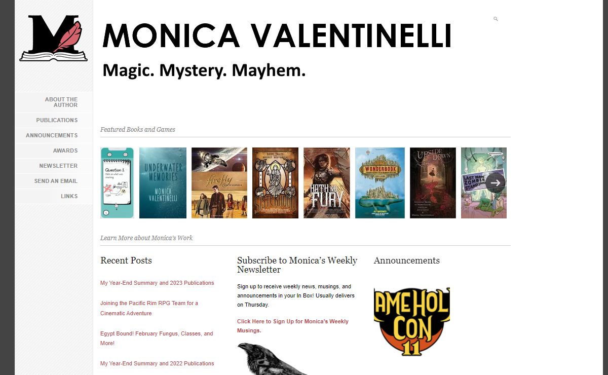 Monica Valentinelli | Author & Narrative Designer