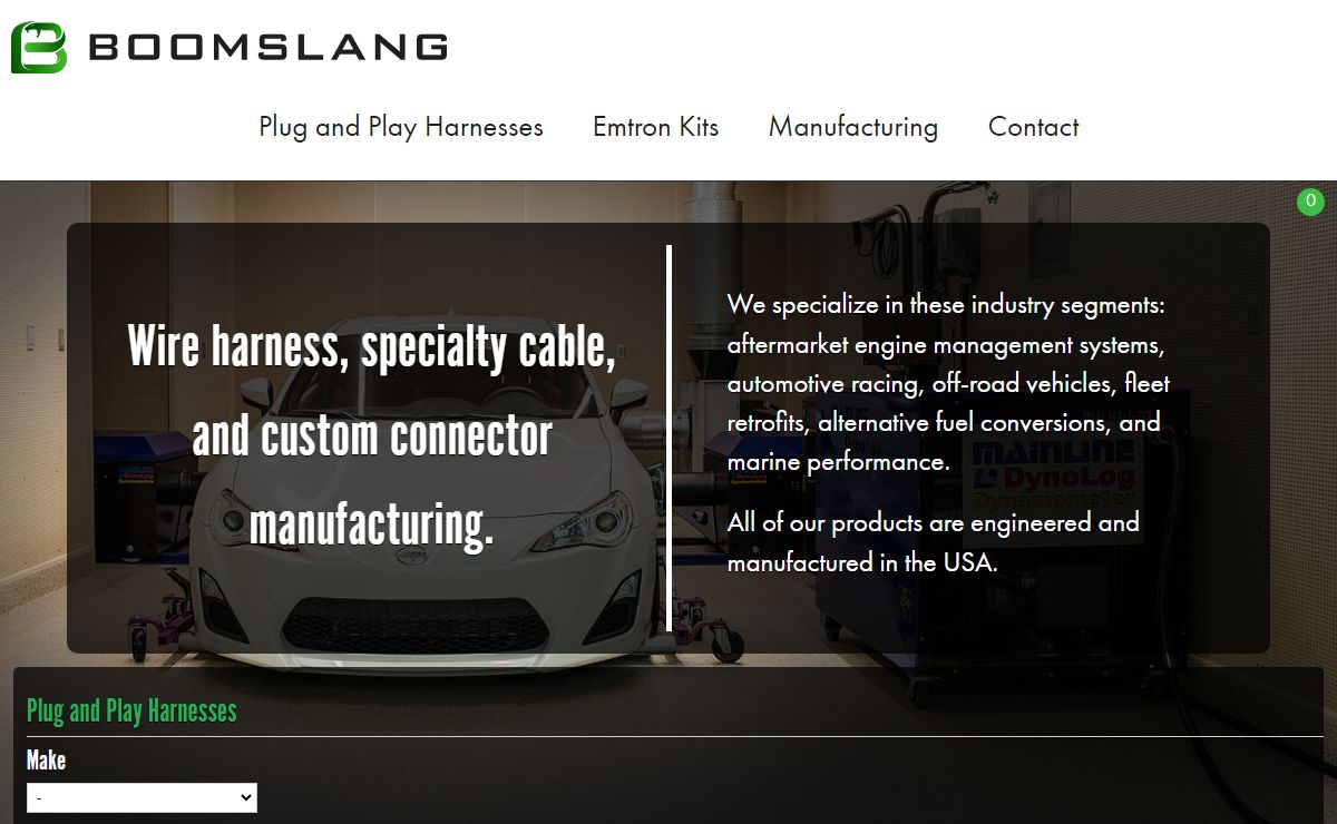 Boomslang Fabrication | Automotive Wire Harness Manufacturing Services