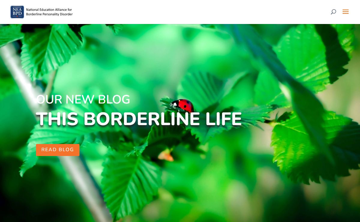 National Education Alliance for Borderline Personality Disorder | A Resource for Families and People in Recovery, Education and Training for Professionals