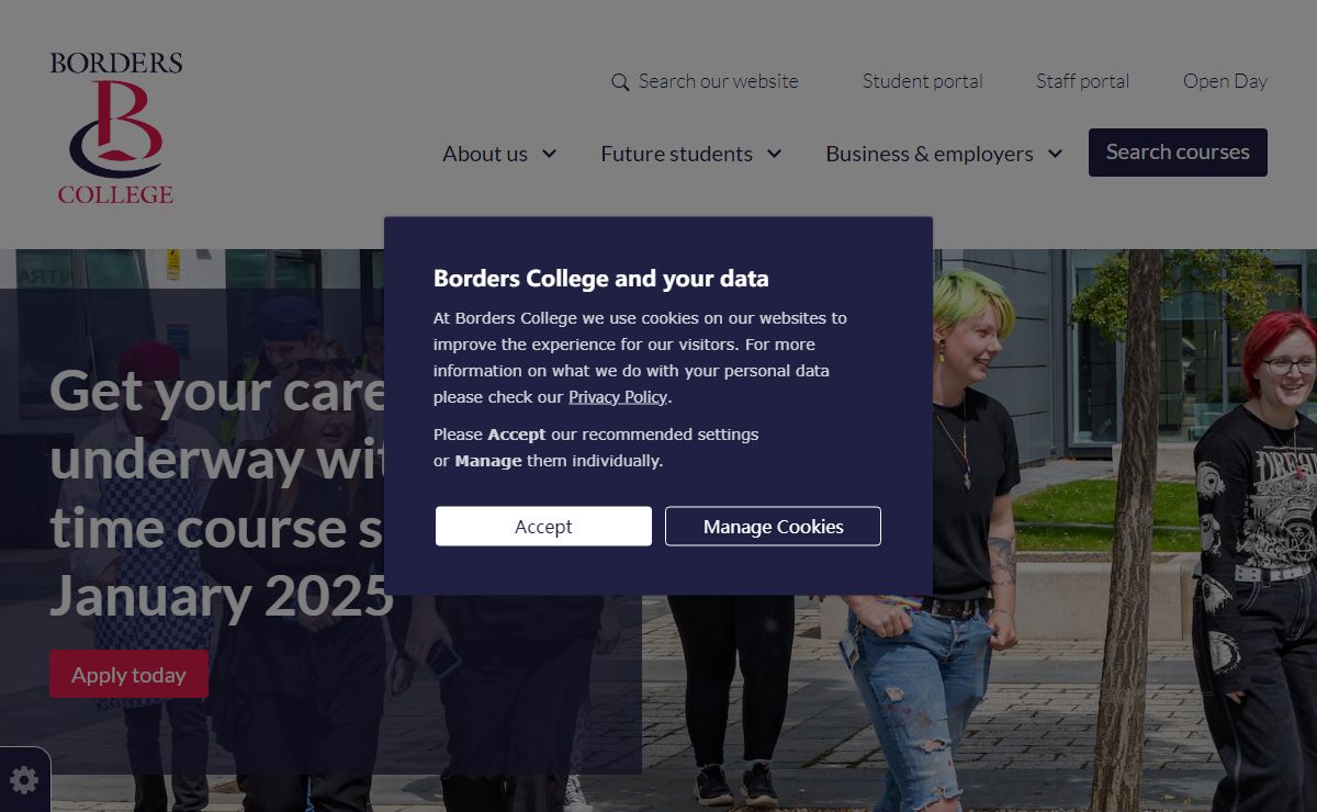 Borders College | Regionally focused – Globally Engaged | Education and training in the Scottish Borders