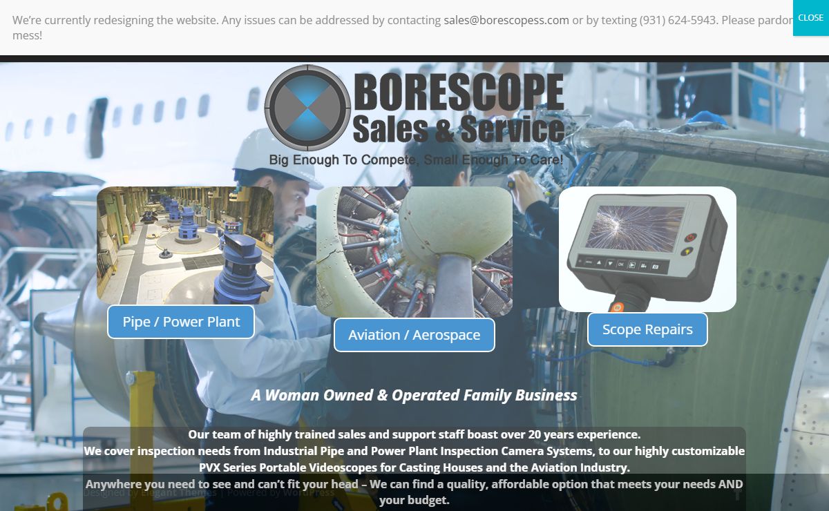 HOME | Borescope Sales & Service | Inspection Tool Sales & Repairs