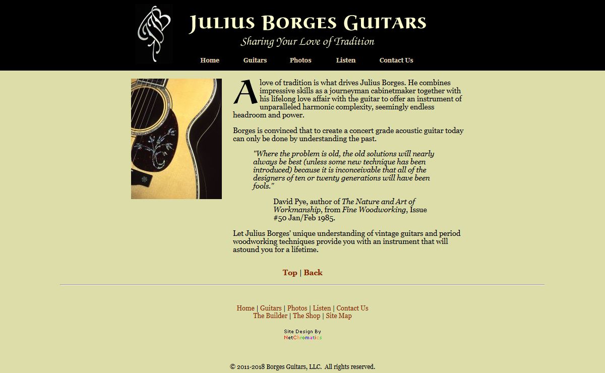Borges Guitars - Home page