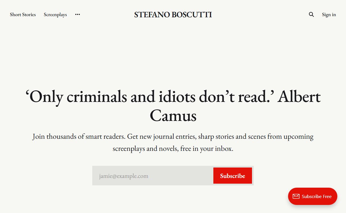 STEFANO BOSCUTTI