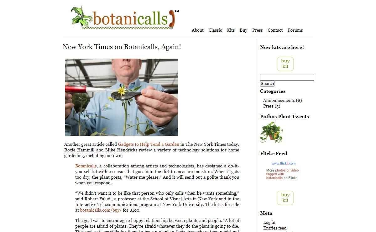 Botanicalls