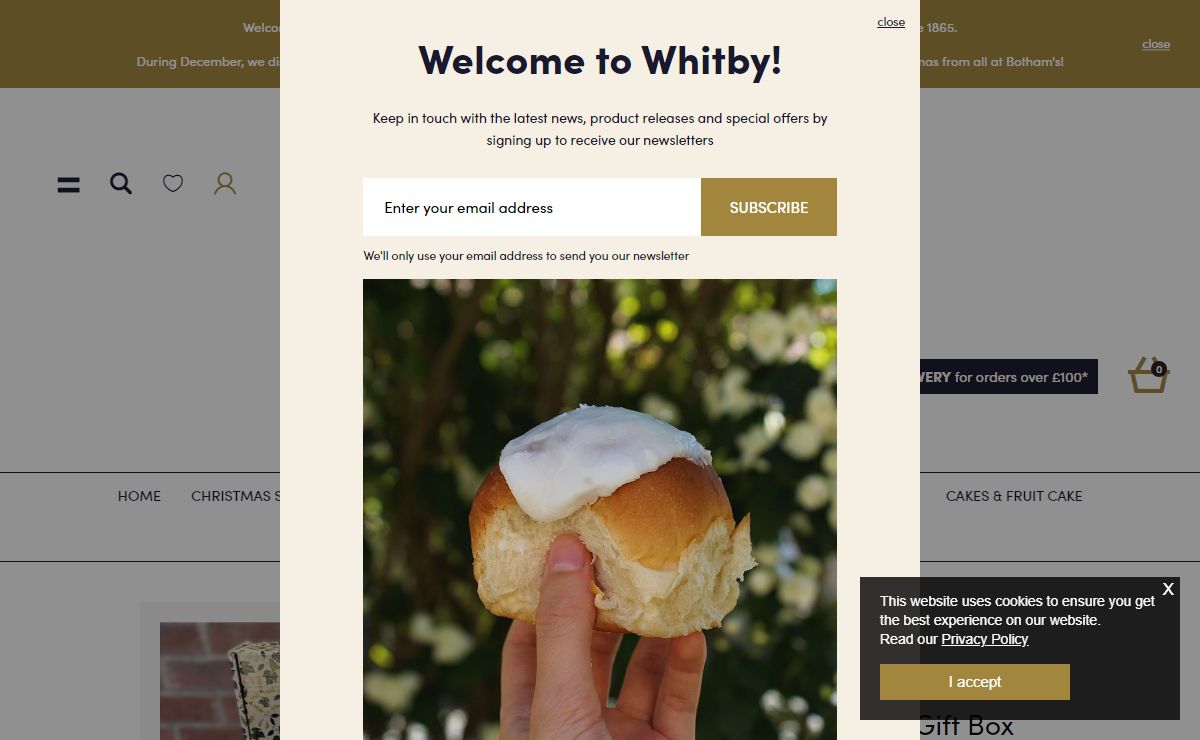 Botham's of Whitby - shop Whitby by post, Whitby Hampers and perfect gifts from Yorkshire