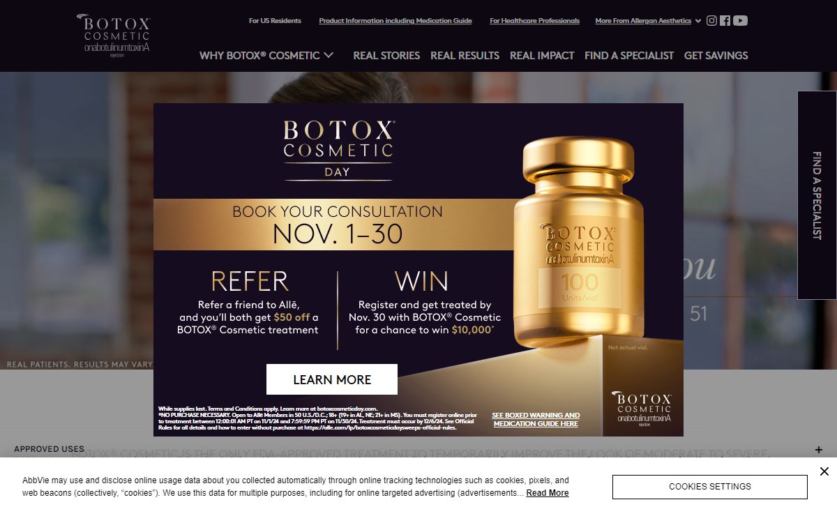 Botox® Cosmetic Injections | BOTOX® Cosmetic