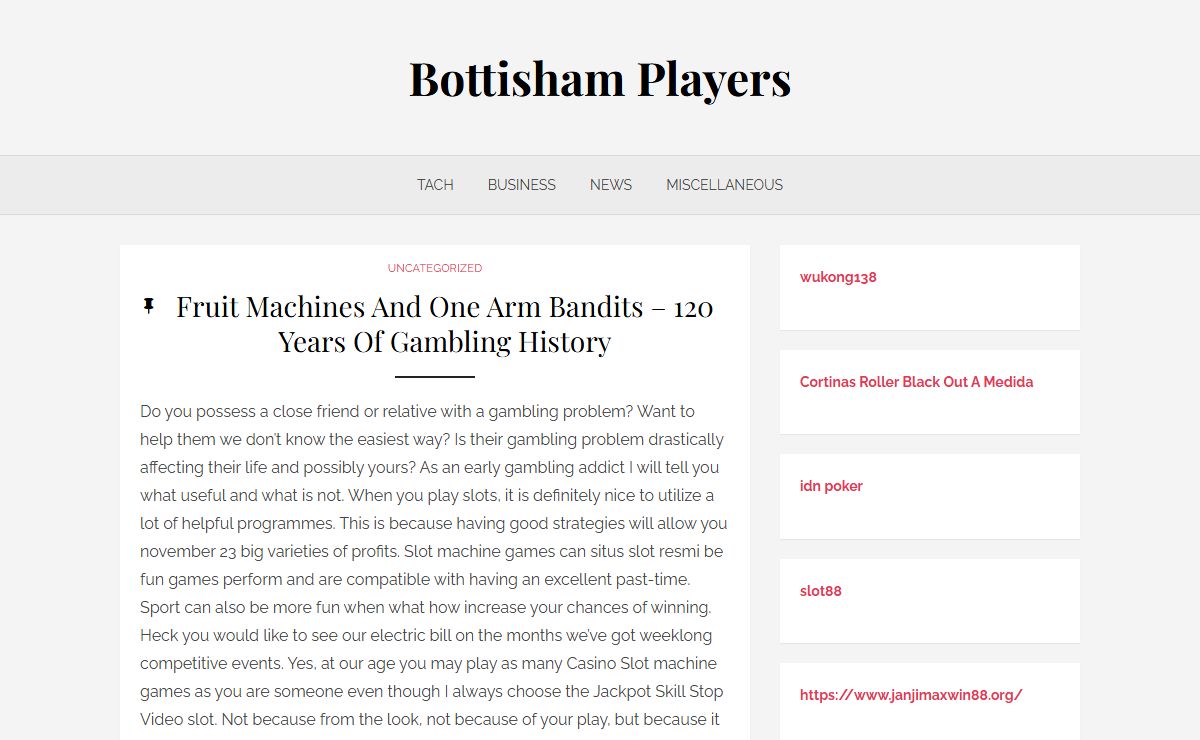 Bottisham Players