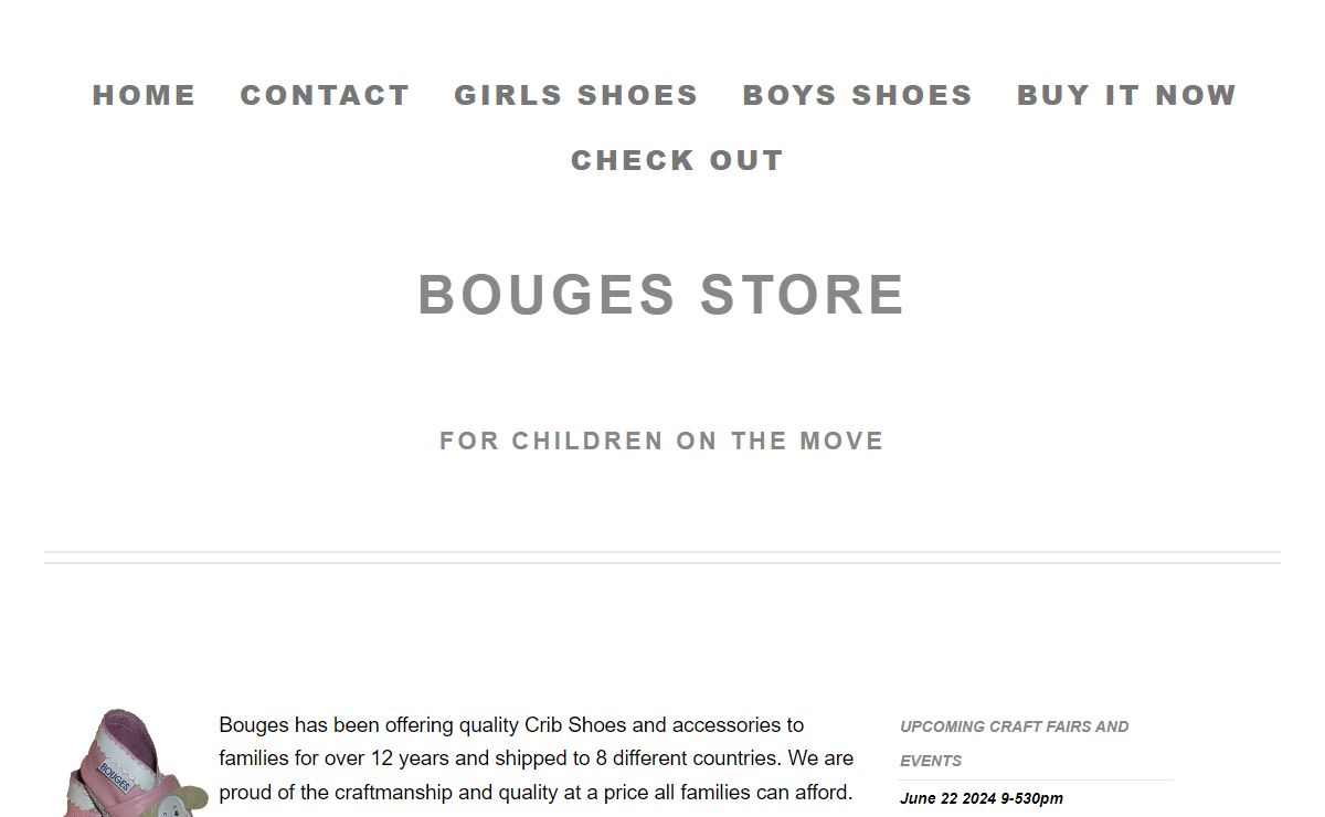 Bouges Online Store