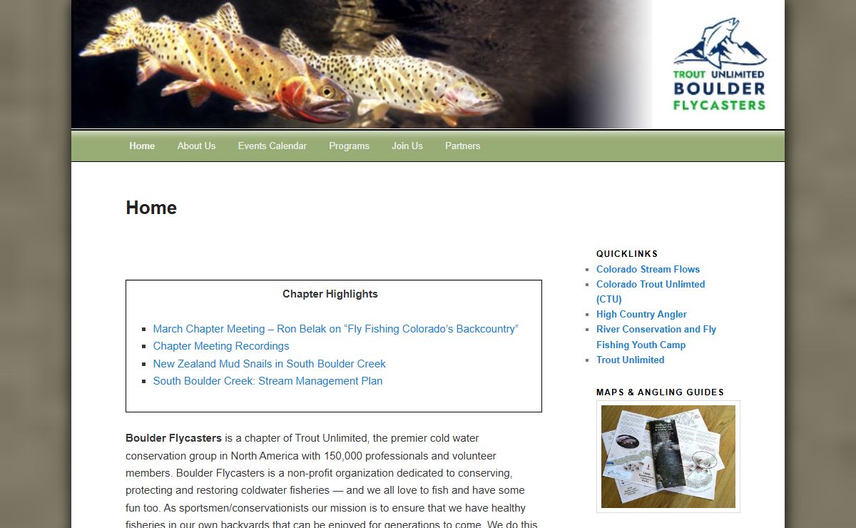 Boulder Flycasters | A Colorado Trout Unlimited Chapter