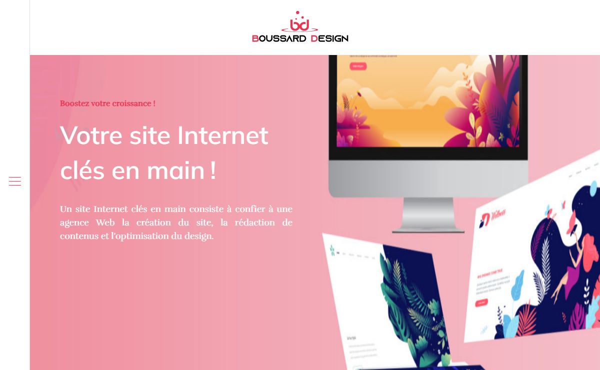 Boussard Design - Création de site internet et de web-designs sur-mesure