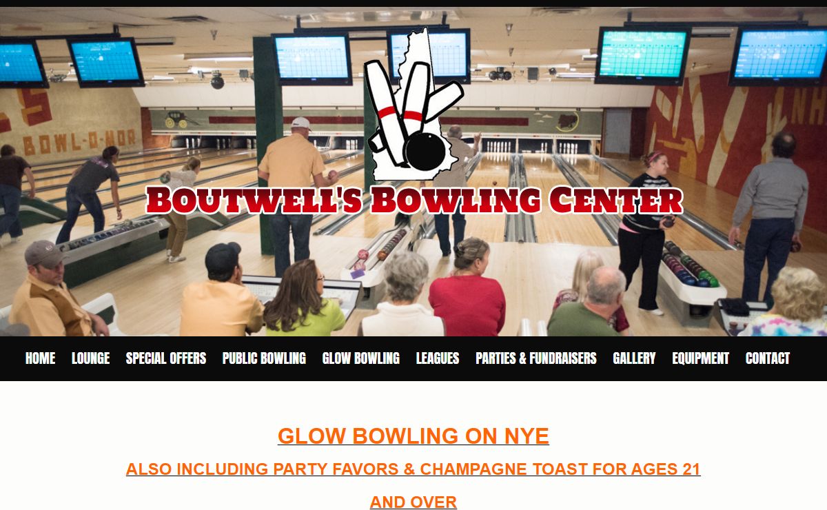 Boutwell's Bowling Center | Bowling Alley | Candlepin Bowling | Glow Bowling | Bowling Leagues | Public Bowling | Concord, NH