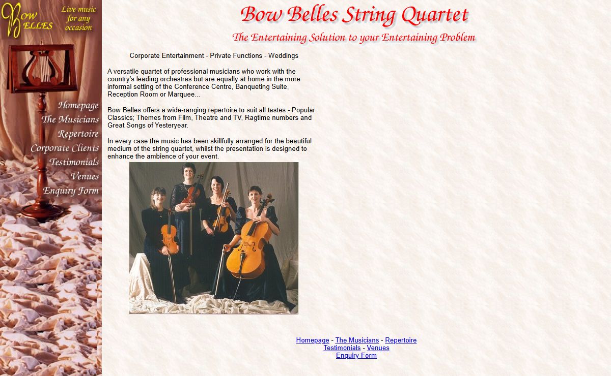 Bow Belles String Quartet