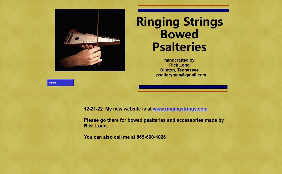 Ringing Strings Bowed Psalteries