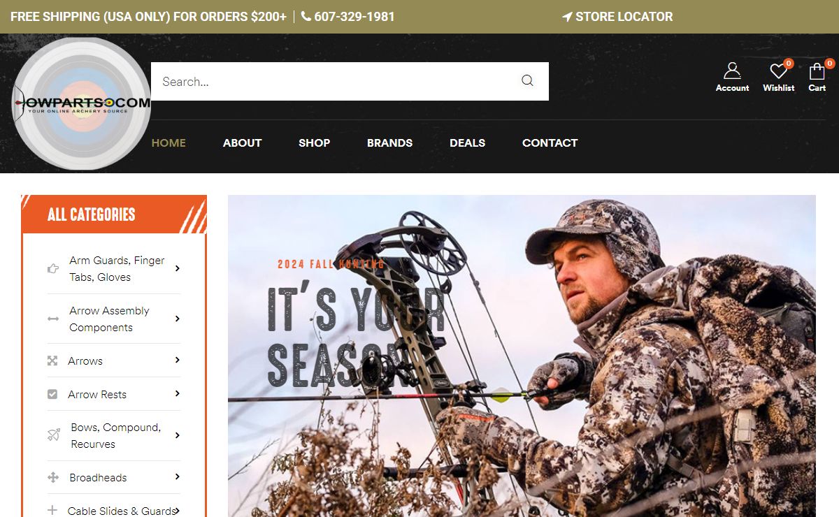Craft and Shaft, Inc. – Bowparts – Archery Pro Shop