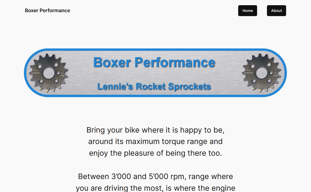 Boxer Performance