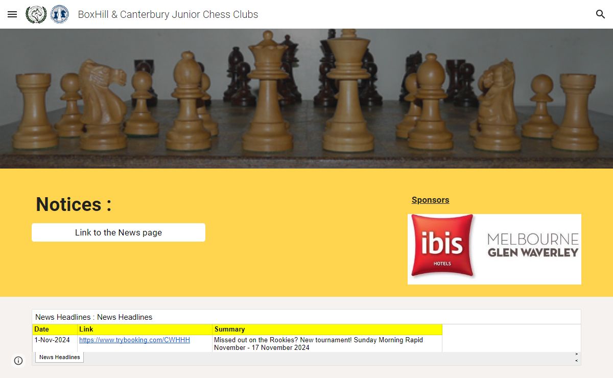 BoxHill & Canterbury Junior Chess Clubs