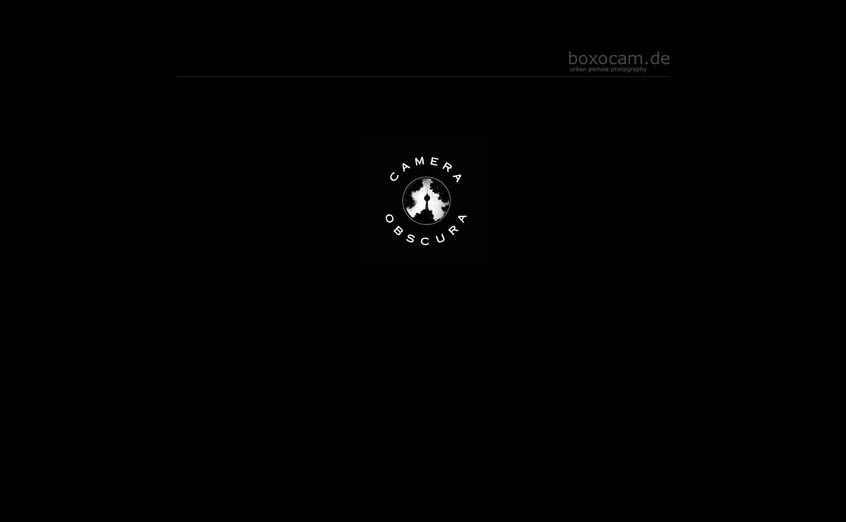 boxocam - urban pinhole photography