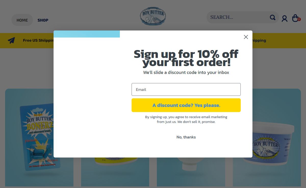 Boy Butter | Personal Lube for Men and Women