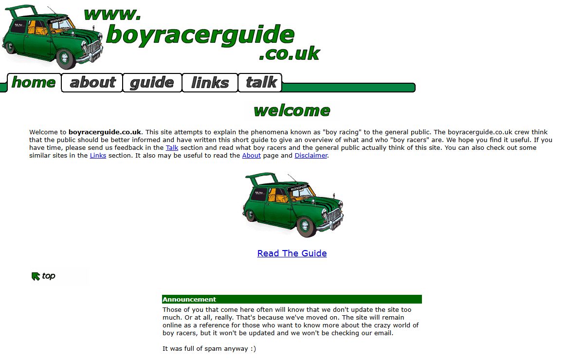 boyracerguide.co.uk