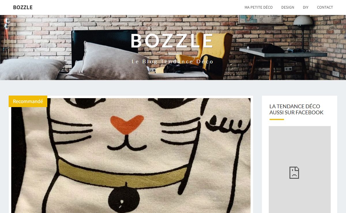 Bozzle, la tendance déco