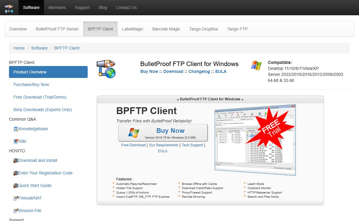 BPFTP Client from BPFTP