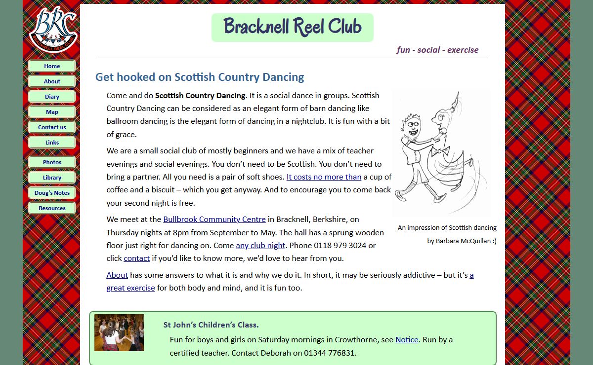 Get hooked on Scottish Country Dancing with Bracknell Reel Club