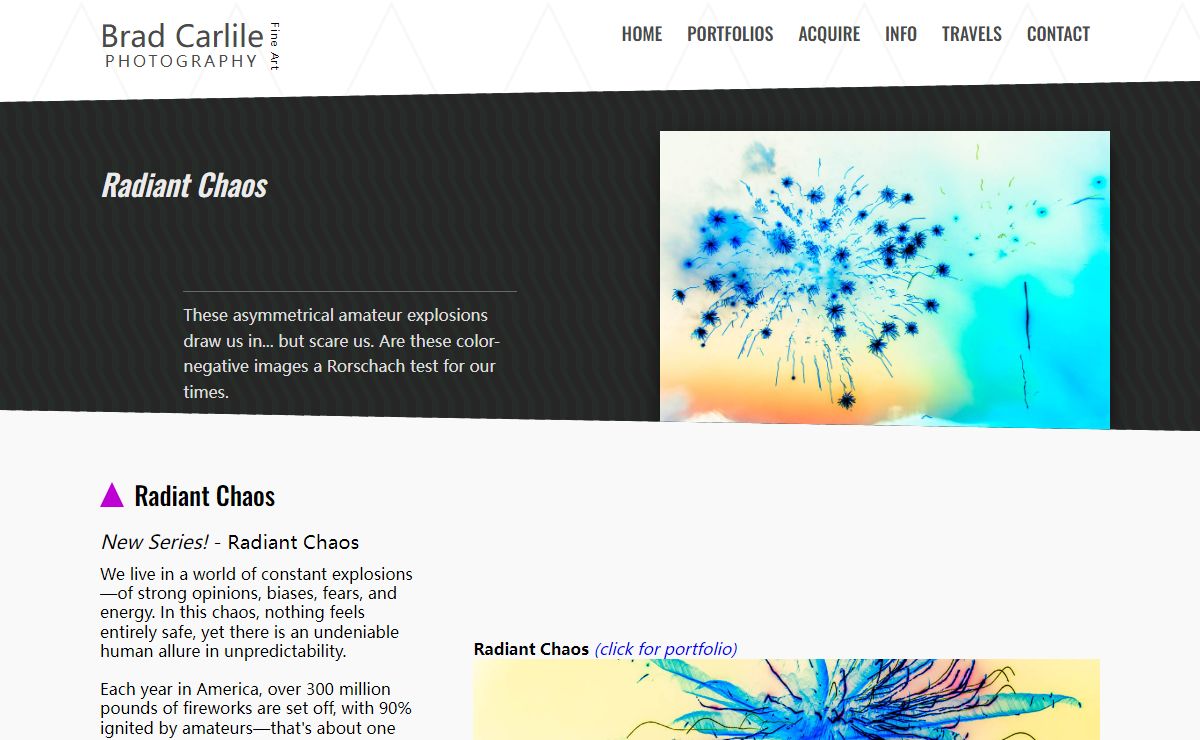 Brad Carlile Fine Art Photography Portland Fireworks Photographer